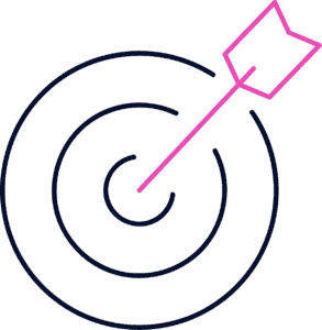 image of an arrow on a target to focus for the summary