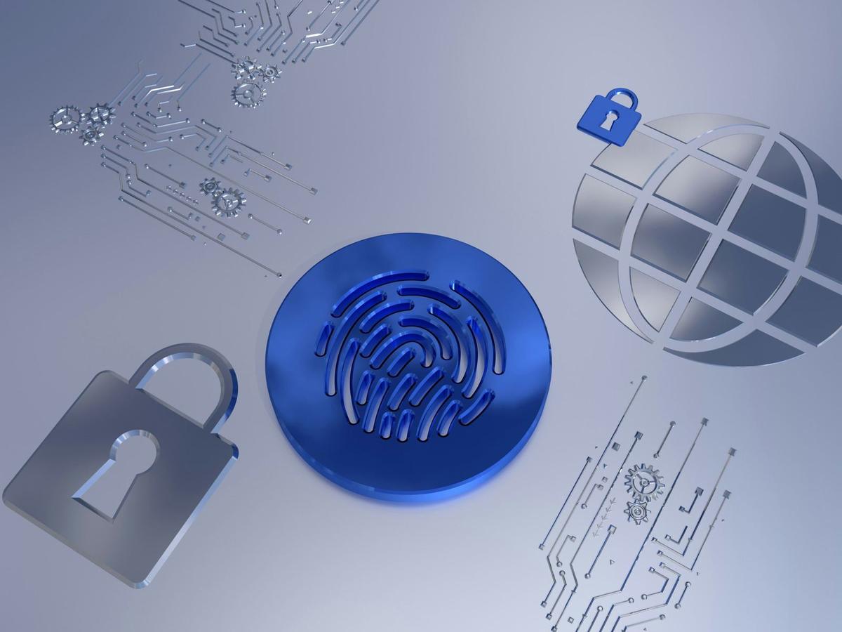 Fingerprint pad and padlock